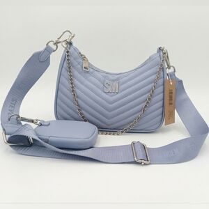 Steve Madden Pastel Violet Shoulder & Crossbody Bag & Coin Purse Set - NWT